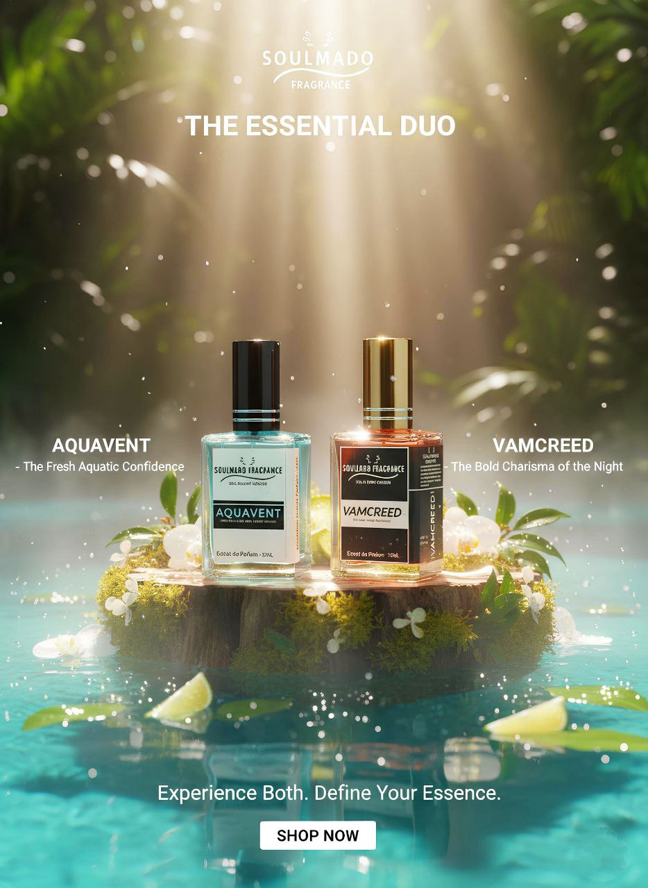SOULMADO Combo: AQUAVENT × VAMCREED | Signature Perfume Duo